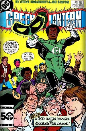 Green Lantern #188 cover