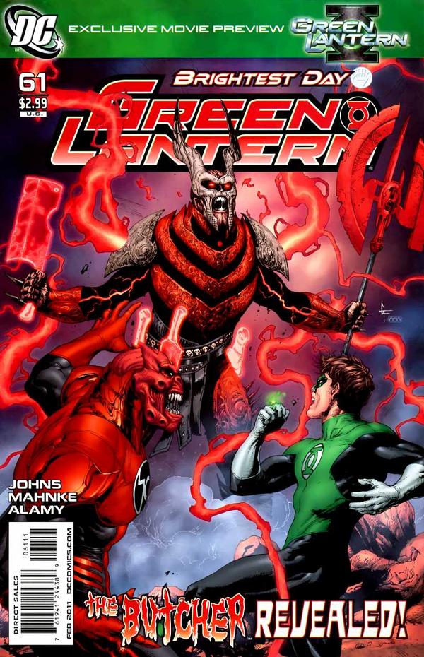 Green Lantern #61 null cover
