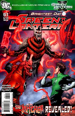 Green Lantern #61 cover