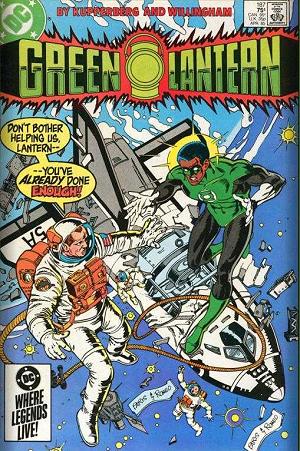 Green Lantern #187 cover