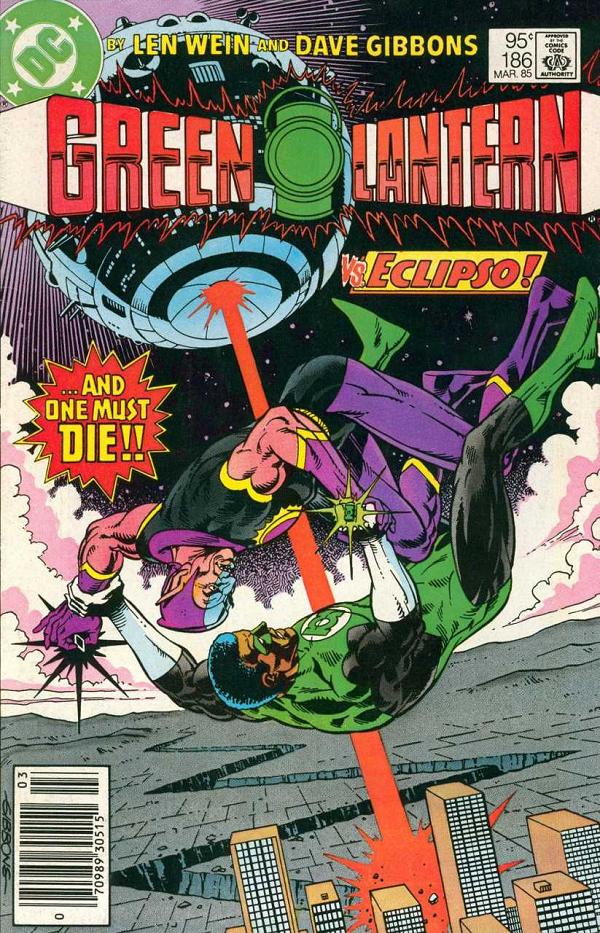 Green Lantern #186 null cover