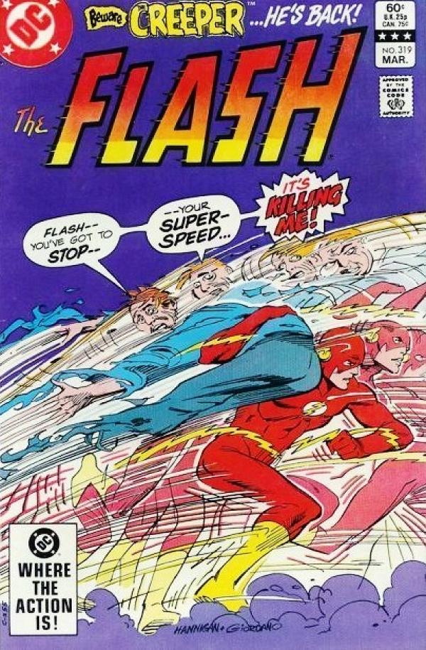 The Flash #319 null cover
