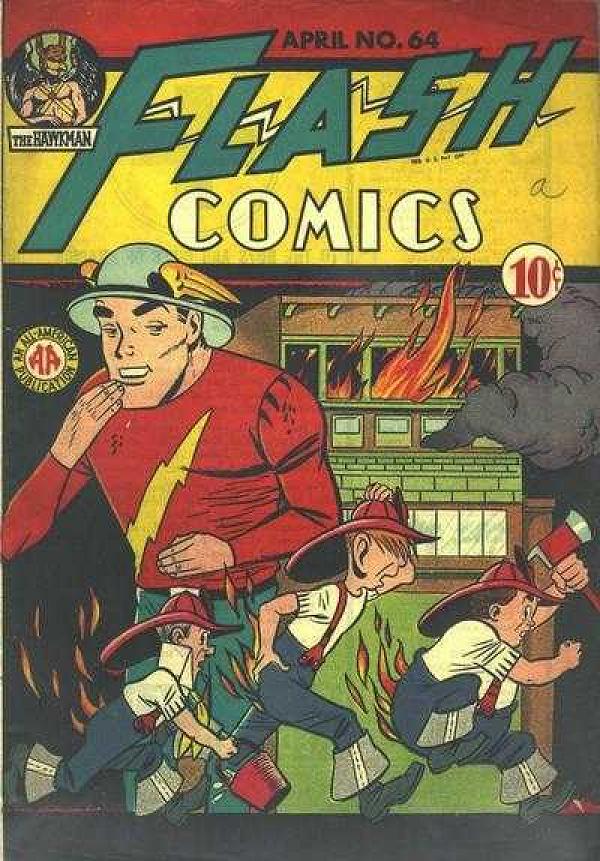 Flash Comics #64 null cover