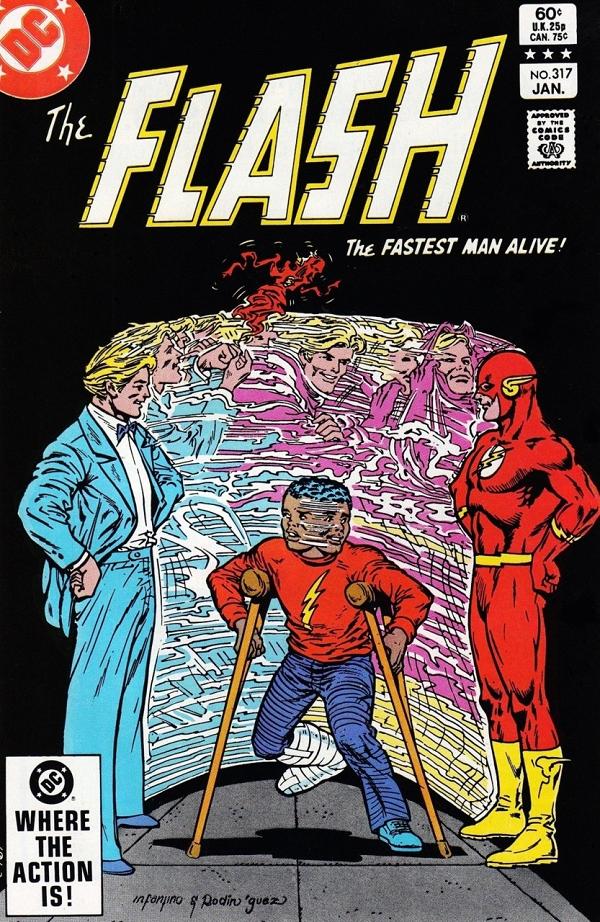 The Flash #317 null cover