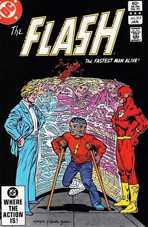 The Flash #317 cover