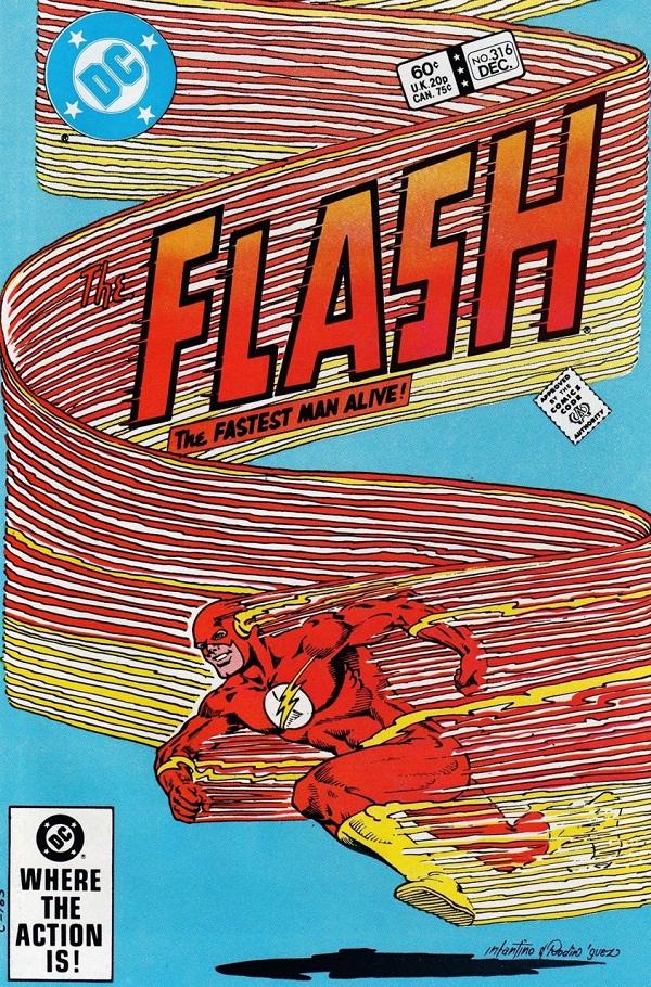 The Flash #316 null cover