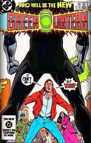 Green Lantern #182 cover