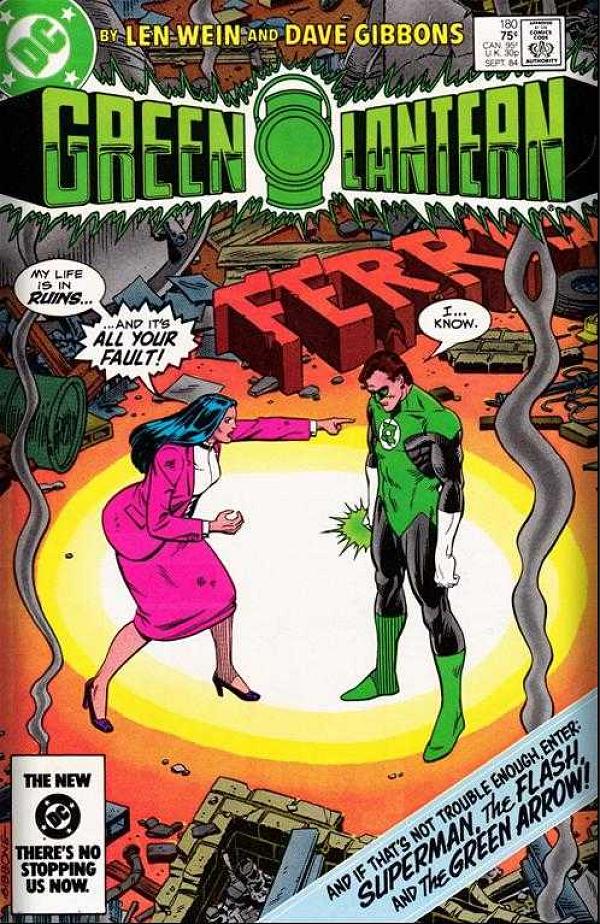 Green Lantern #180 null cover