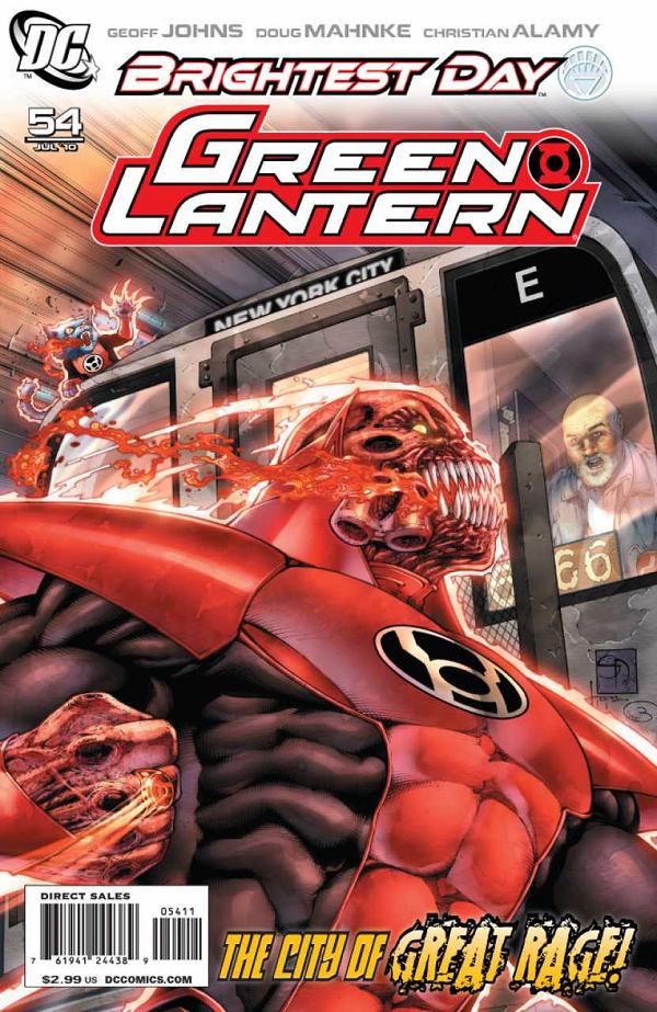 Green Lantern #54 null cover
