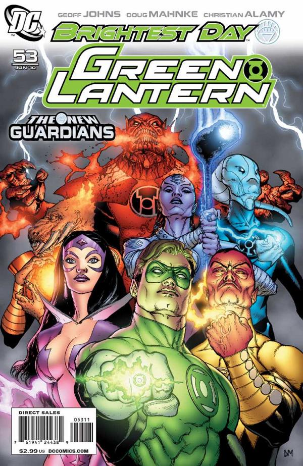 Green Lantern #53 null cover