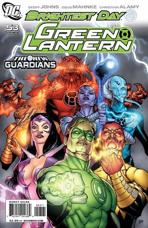 Green Lantern #53 cover