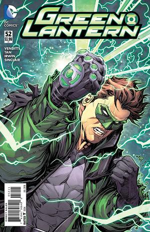 Green Lantern #52 cover