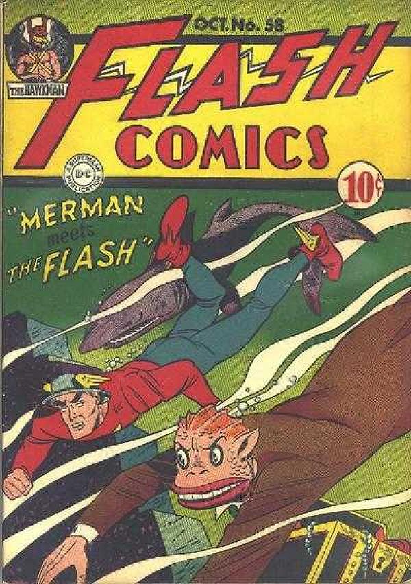 Flash Comics #58 null cover