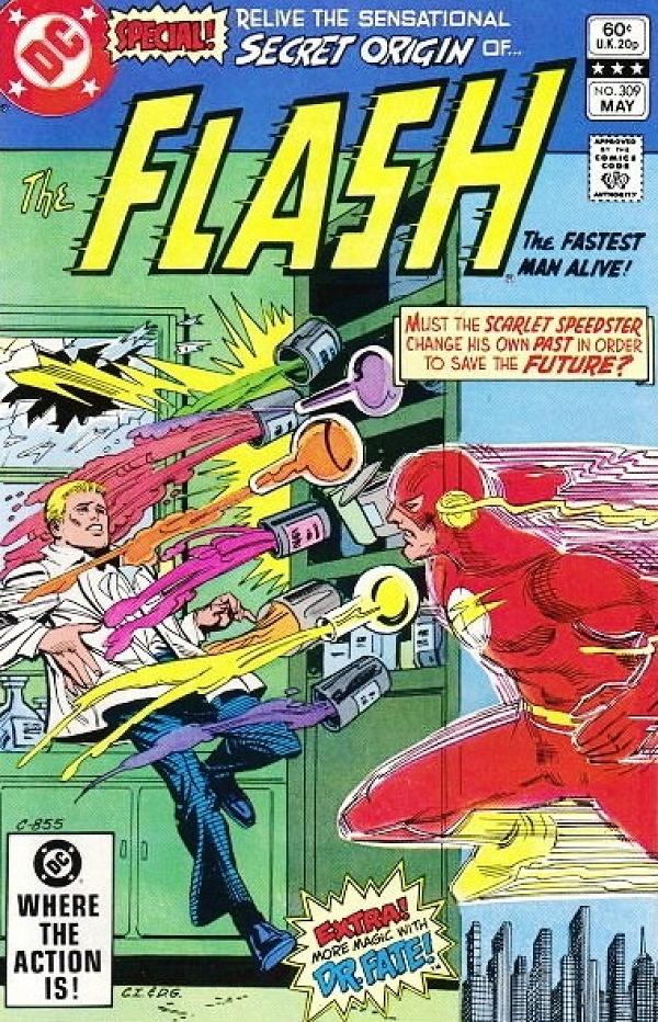 The Flash #309 null cover