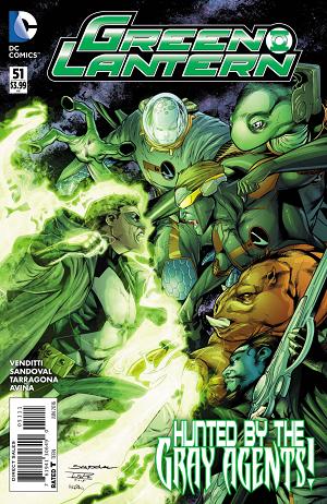 Green Lantern #51 cover
