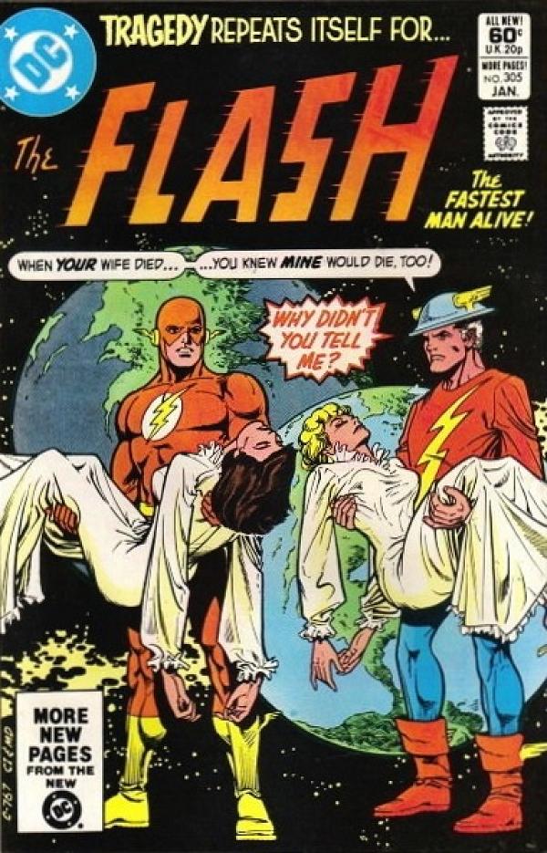The Flash #305 null cover