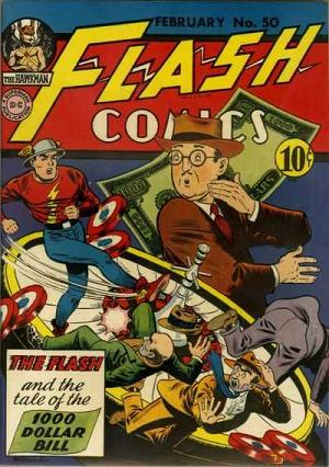 Flash Comics #50 cover