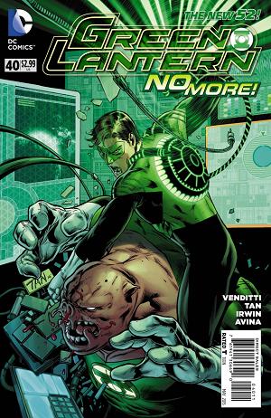Green Lantern #40 cover