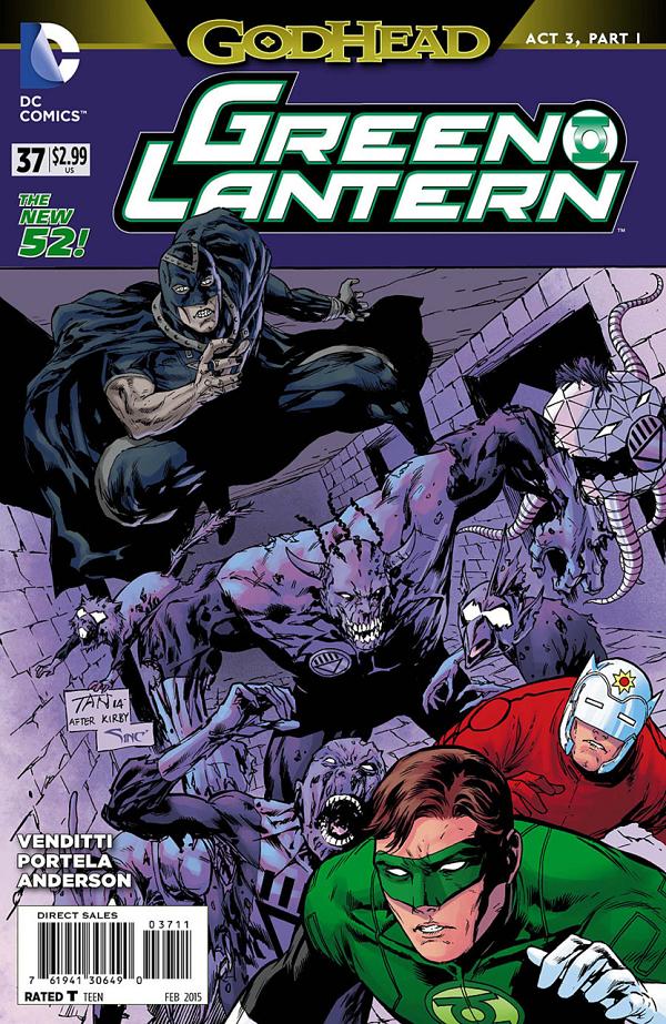 Green Lantern #37 null cover