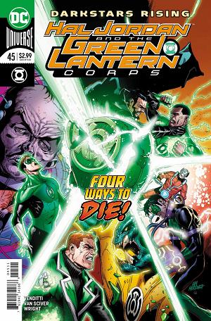 Hal Jordan & The Green Lantern Corps #45 cover