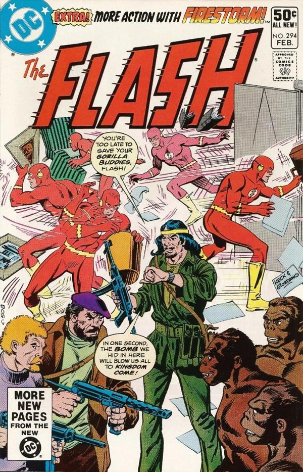 The Flash #294 null cover