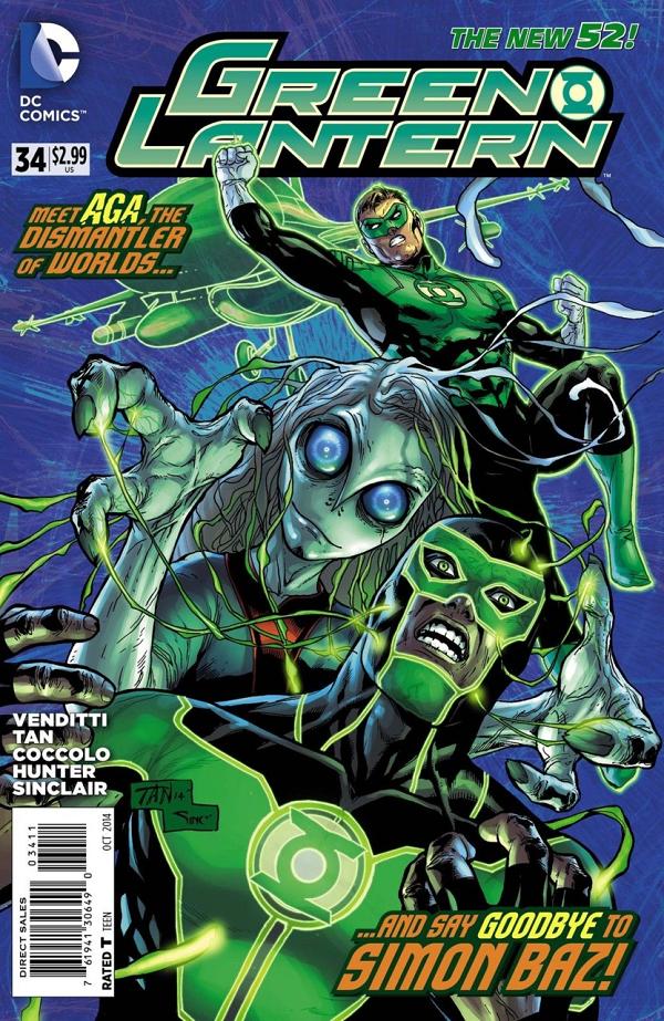 Green Lantern #34 null cover