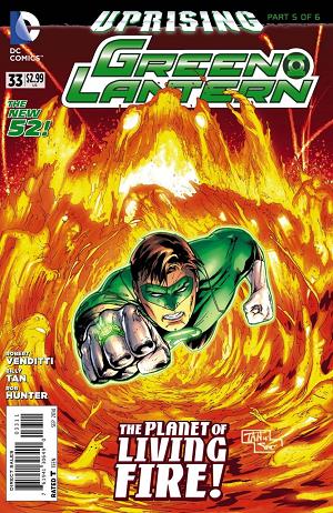 Green Lantern #33 cover