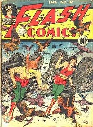 Flash Comics #37 cover