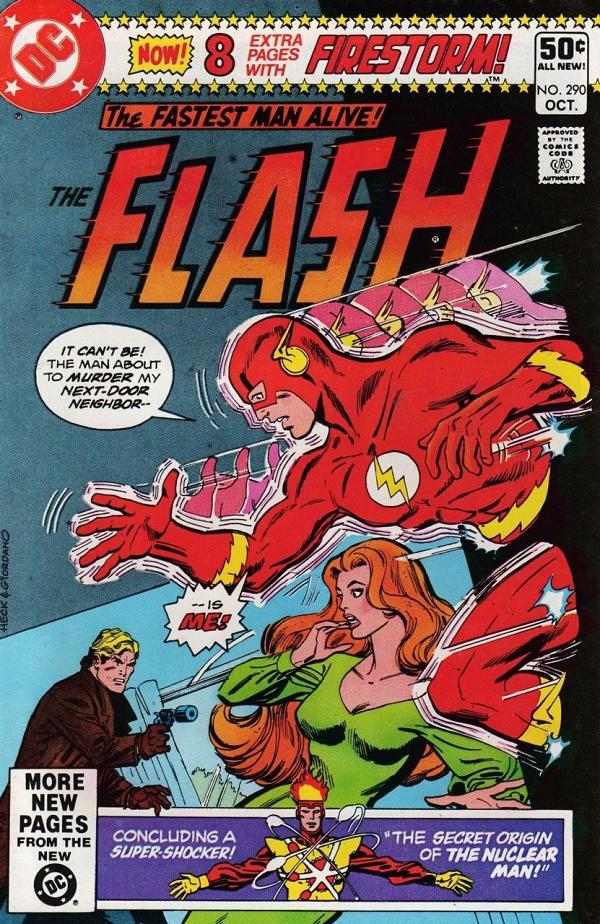 The Flash #290 null cover