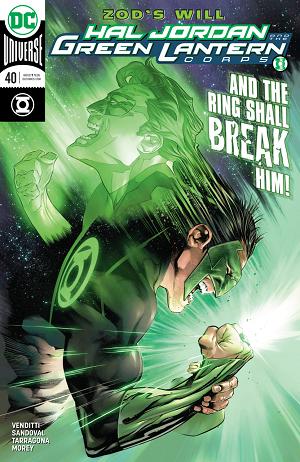 Hal Jordan & The Green Lantern Corps #40 cover