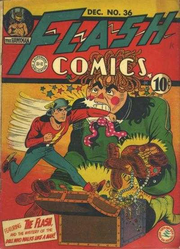 Flash Comics #36 null cover