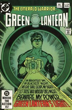 Green Lantern #155 cover