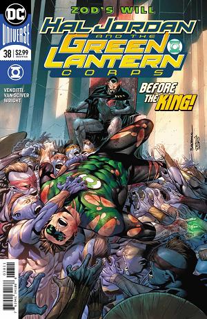 Hal Jordan & The Green Lantern Corps #38 cover