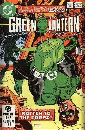 Green Lantern #154 cover