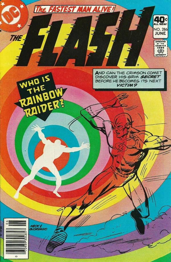 The Flash #286 null cover