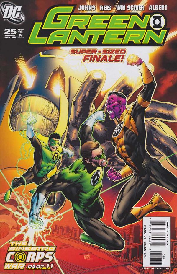 Green Lantern #25 null cover