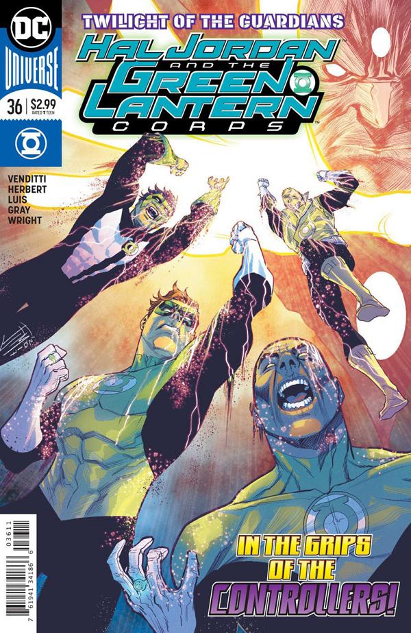 Hal Jordan & The Green Lantern Corps #36 null cover