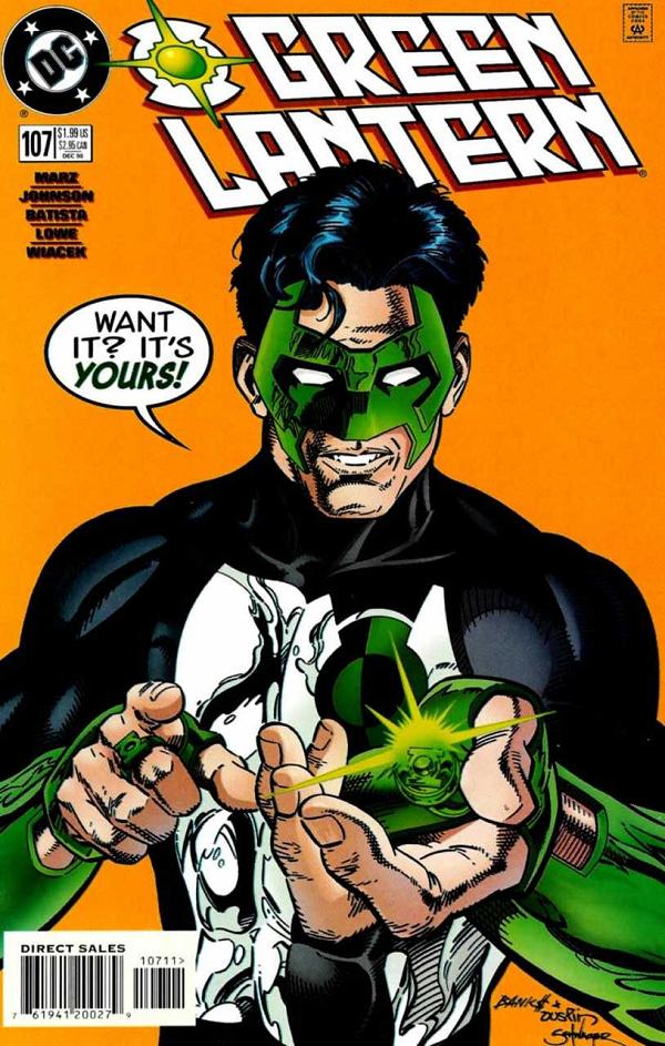 Green Lantern #107 cover