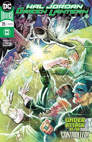 Hal Jordan & The Green Lantern Corps #35 cover