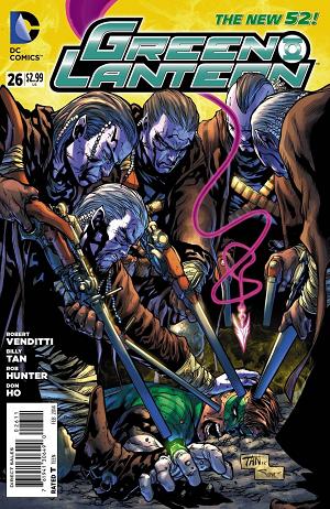 Green Lantern #26 cover
