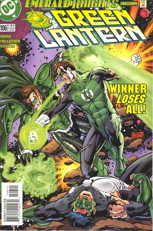 Green Lantern #106 cover