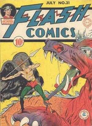 Flash Comics #31 cover