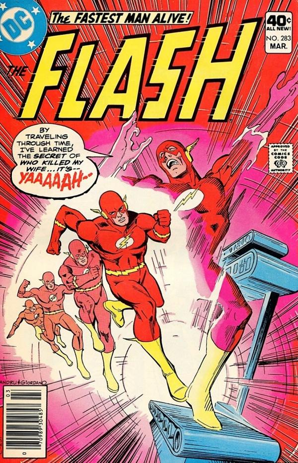 The Flash #283 null cover