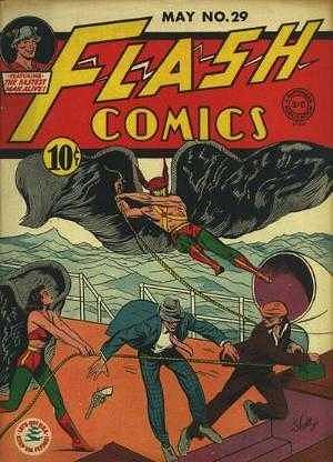 Flash Comics #29 cover