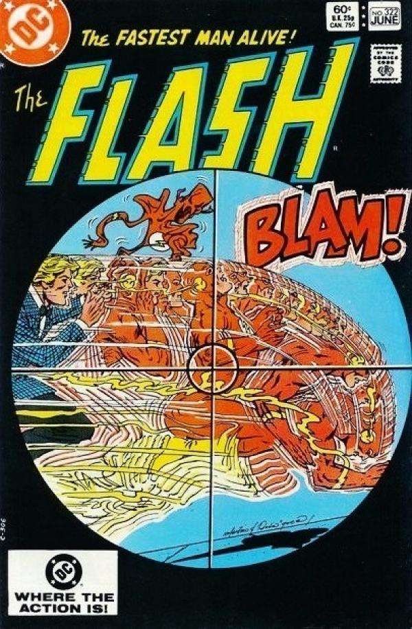 The Flash #322 cover