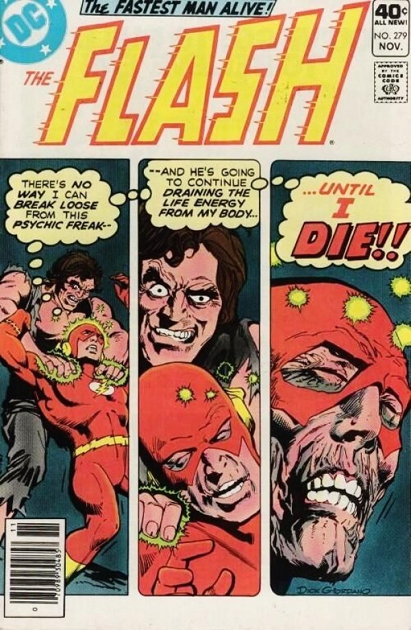 The Flash #279 null cover