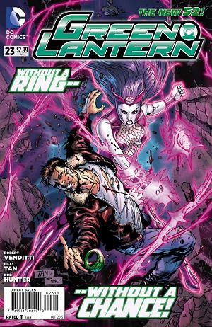 Green Lantern #23 cover
