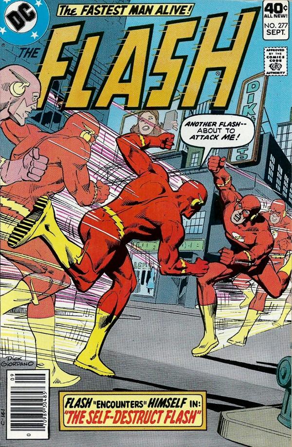 The Flash #277 null cover