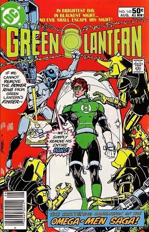 Green Lantern #143 cover