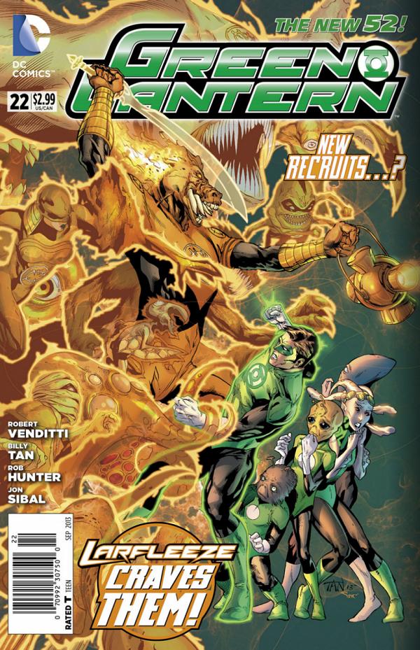 Green Lantern #22 null cover